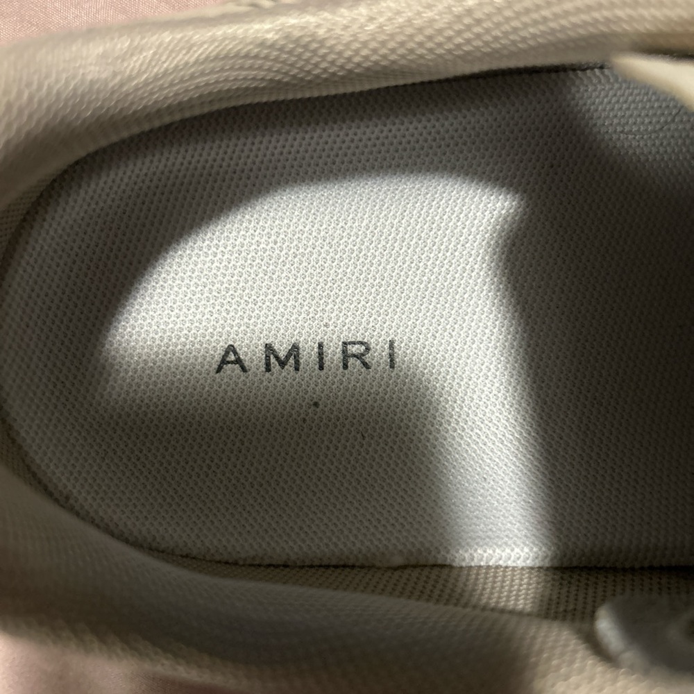 AMIRI Cream Bag Elegant and Versatile